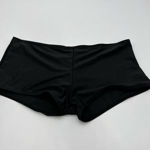 *NEW* CUPSHE Swim Boy Short Large Black Bottoms Swimwear Bathing Suit Bikini 725